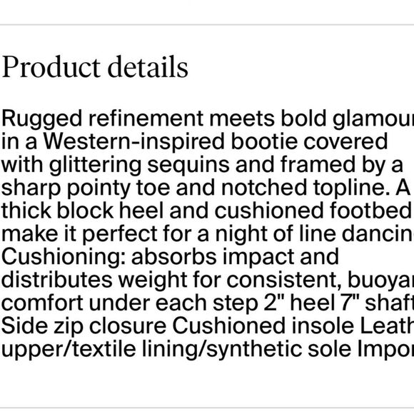 Dingo Bling Thing Sequin Western Boot- Black - Picture 9 of 13